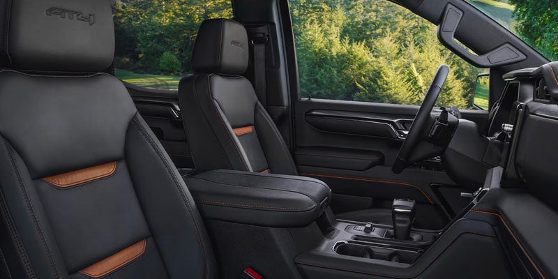 2026 Sierra AT4 interior