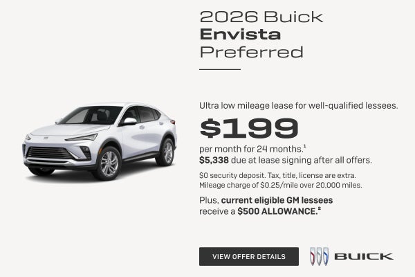 Ultra low mileage lease for well-qualified lessees.

$199 per month for 24 months.1 

$5,338 due ...