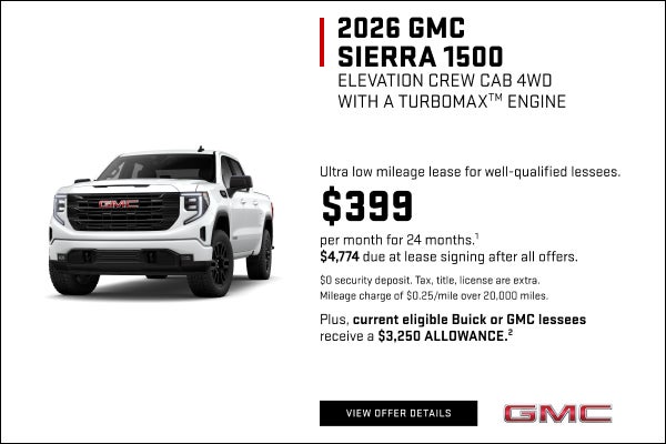 Ultra low mileage lease for well-qualified lessees.

$399 per month for 24 months. 1 
 
$4,774 du...