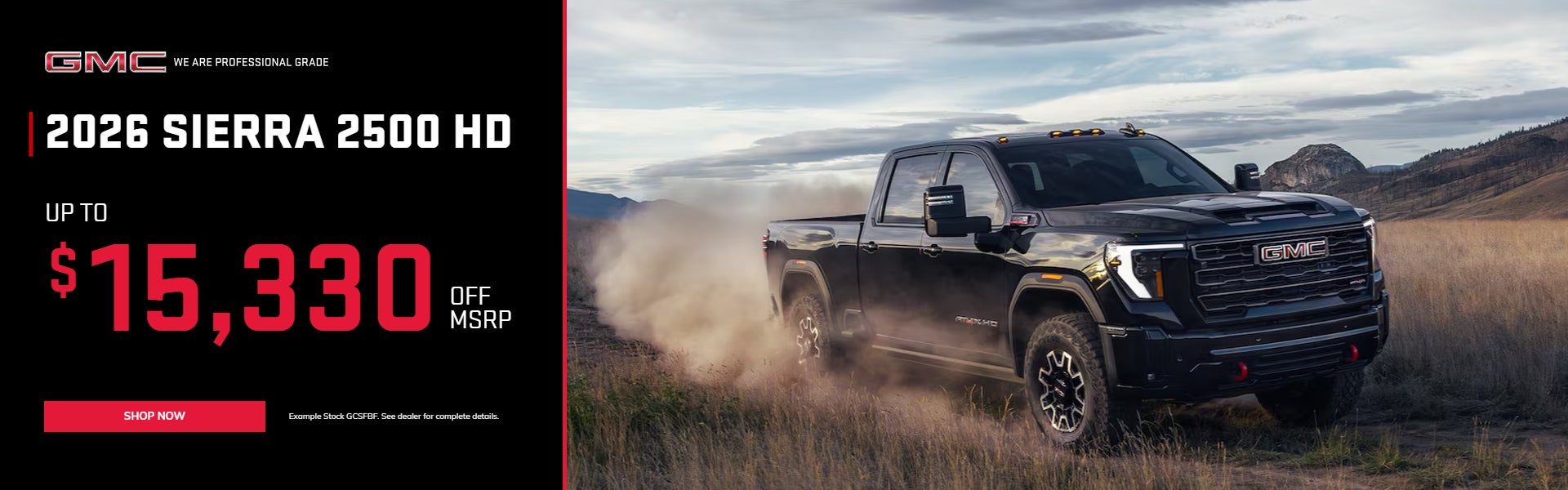 2026 GMC Sierra 2500 HD