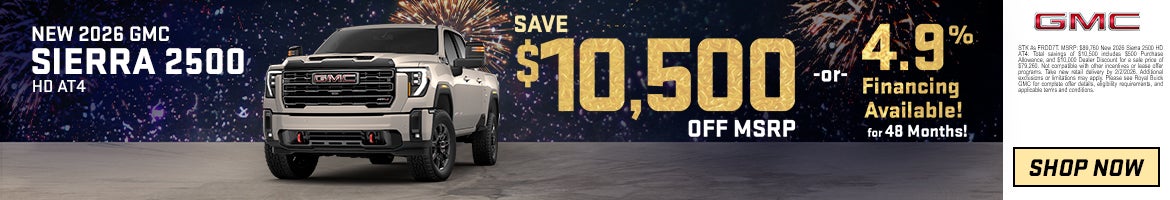 2026 GMC Sierra 2500 HD AT4